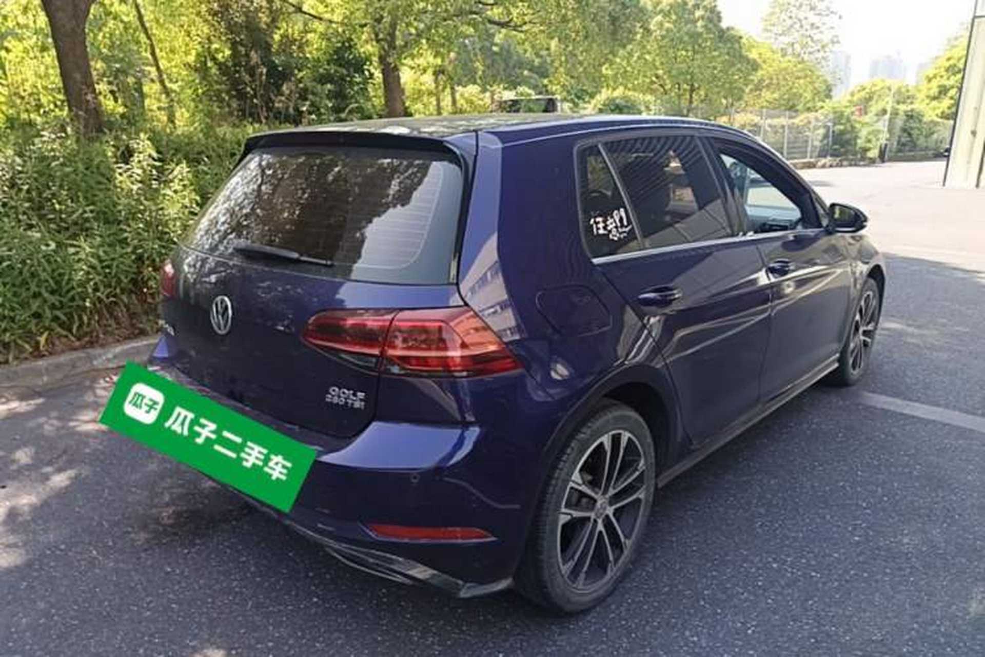 Used Volkswagen Golf 2018 280TSI Automatic R-Line Model Rear Right 45 Deg