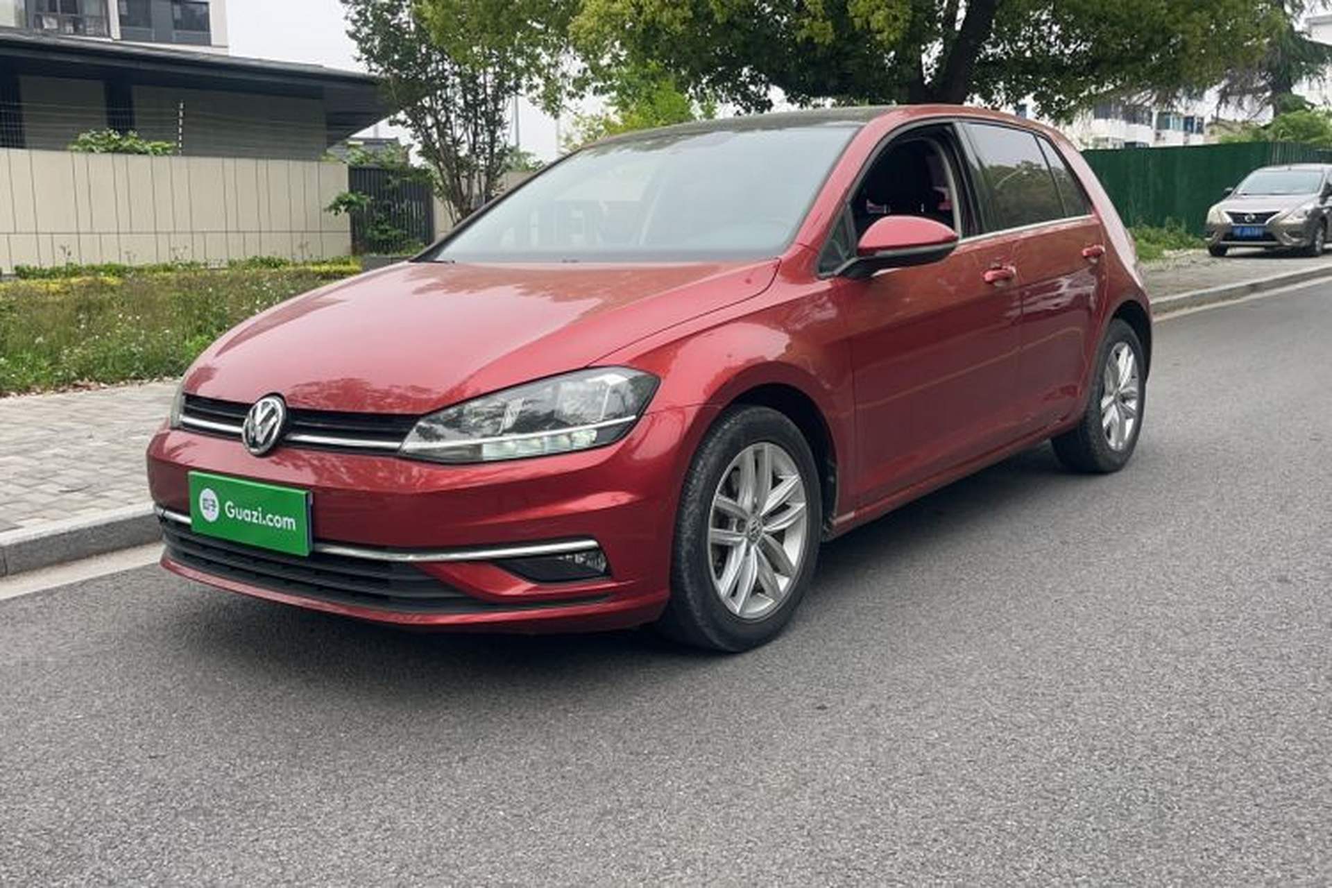 Used Volkswagen Golf 2018 1.6L Automatic Comfort Model Front Left 45 Deg
