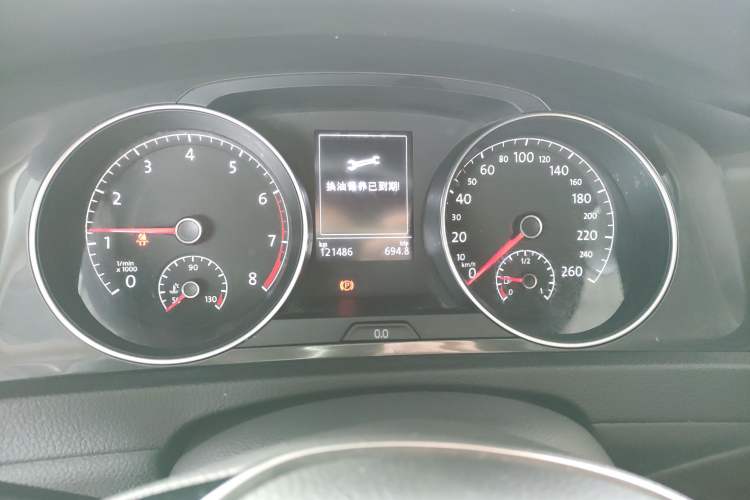 Used Volkswagen Golf 2018 1.6L Automatic Comfort Model Instrument Cluster