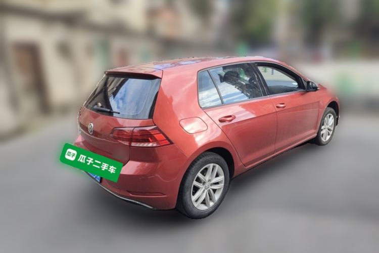 Used Volkswagen Golf 2018 230TSI Automatic Comfort Model Rear Right 45 Deg