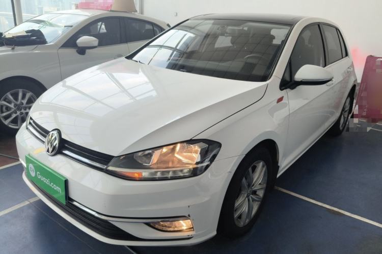 Used Volkswagen Golf 2018 1.6L Automatic Comfort Model Guazi used car, China used car export, Used car for sale, Used Volkswagen cars, Cheapest cars for sale