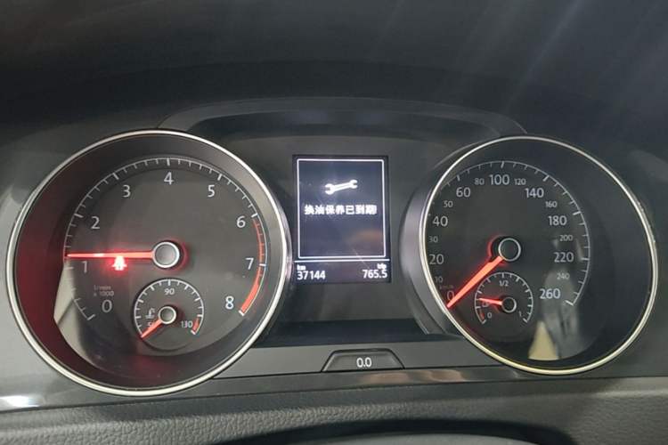 Used Volkswagen Golf 2018 230TSI Automatic Comfort Model Instrument Cluster