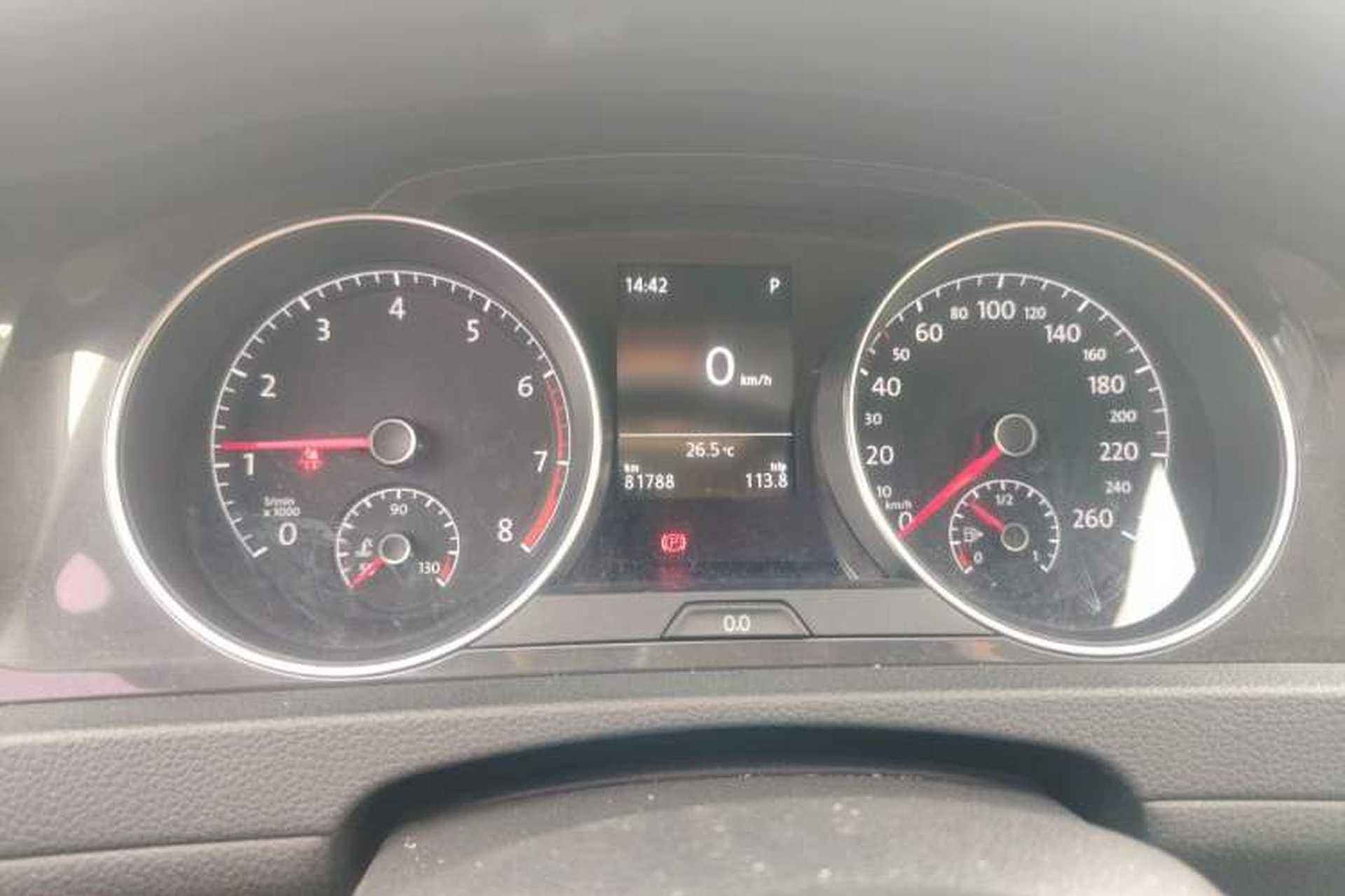 Used Volkswagen Golf 2018 230TSI Automatic Comfort Model Instrument Cluster