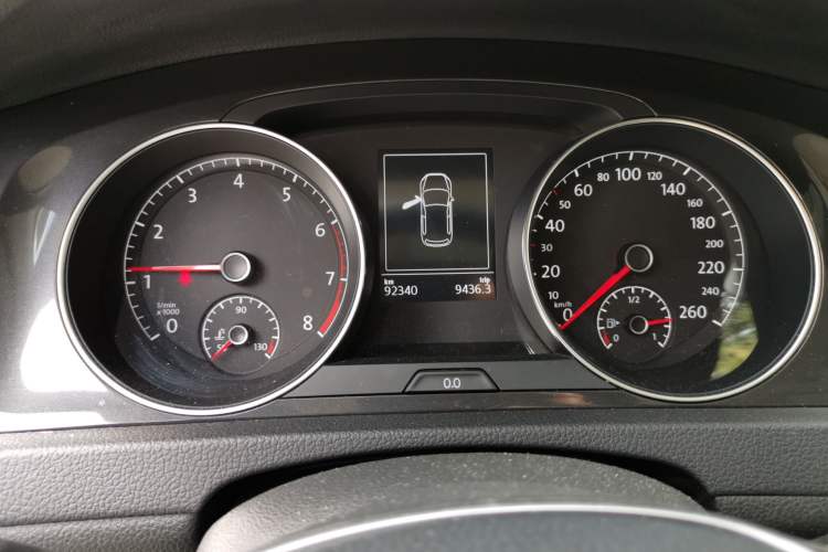 Used Volkswagen Golf 2018 230TSI Automatic Comfort Model Instrument Cluster