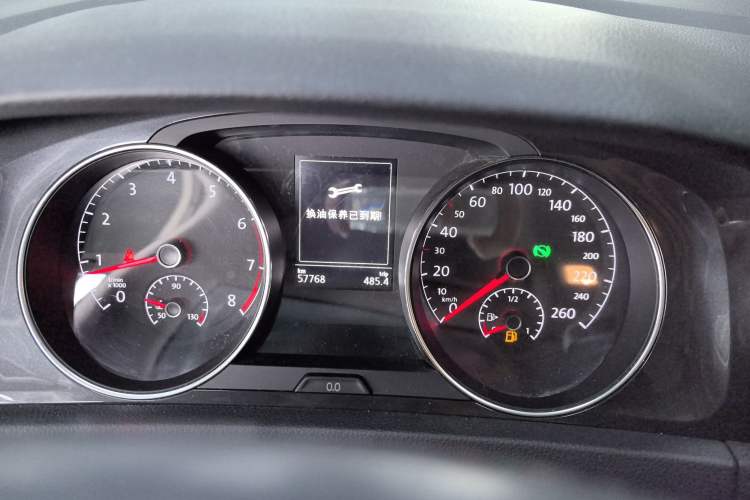 Used Volkswagen Golf 2018 1.6L Automatic Comfort Model Instrument Cluster