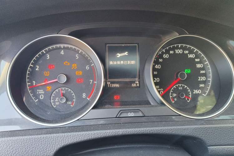 Used Volkswagen Golf 2018 230TSI Automatic Luxury Version Instrument Cluster