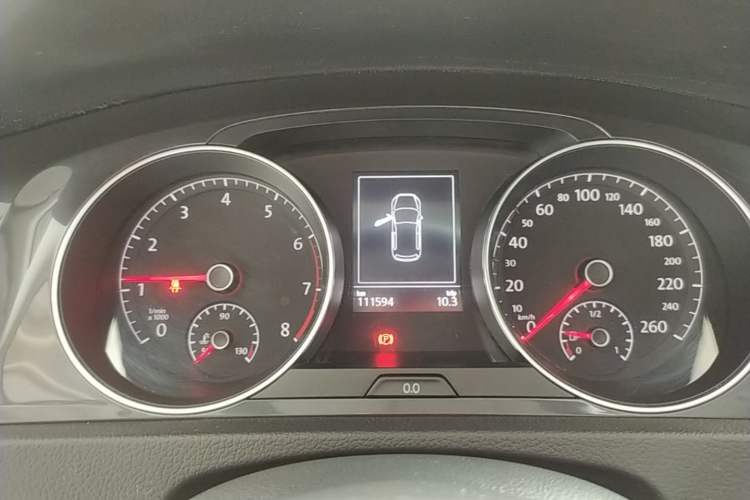 Used Volkswagen Golf 2018 230TSI Automatic Comfort Model Instrument Cluster
