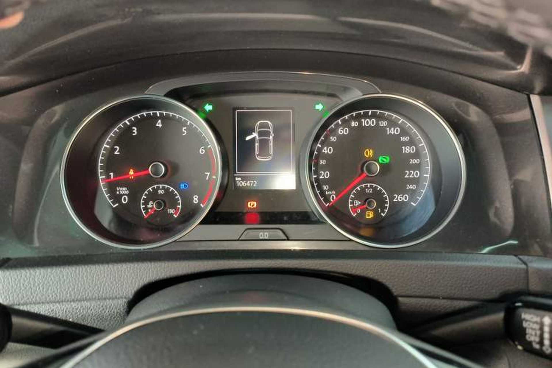 Used Volkswagen Golf 2018 1.6L Automatic Comfort Model Instrument Cluster