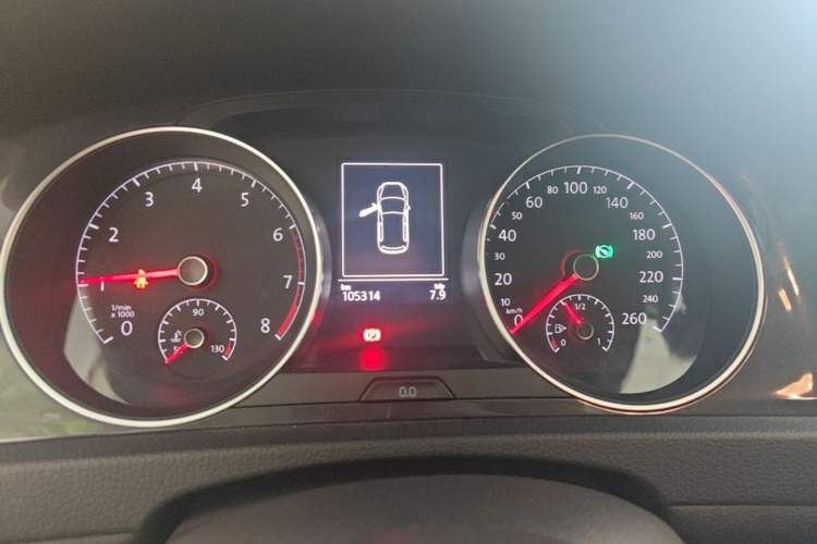 Used Volkswagen Golf 2018 1.6L Automatic Comfort Model Instrument Cluster