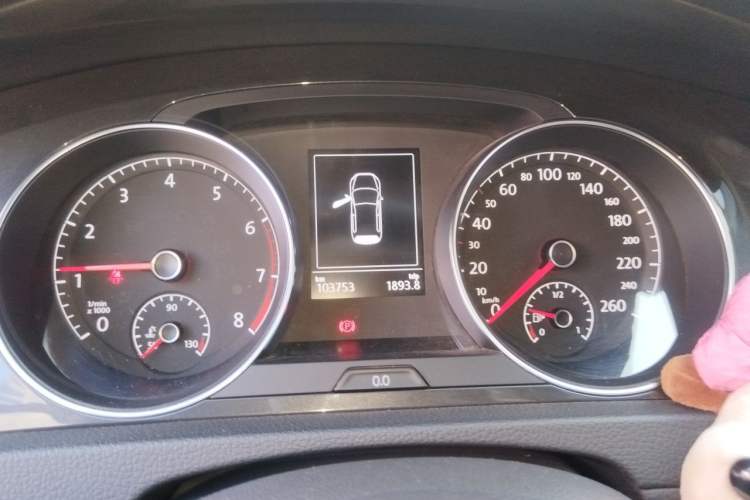 Used Volkswagen Golf 2018 230TSI Automatic Comfort Model Instrument Cluster