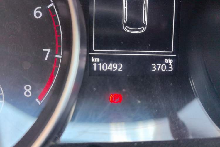 Used Volkswagen Golf 2018 230TSI Automatic Comfort Model Odometer Close Up