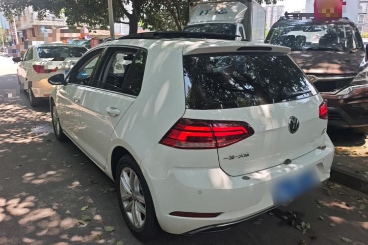 Used Volkswagen Golf 2018 230TSI Automatic Comfort Model Rear Left 45 Deg