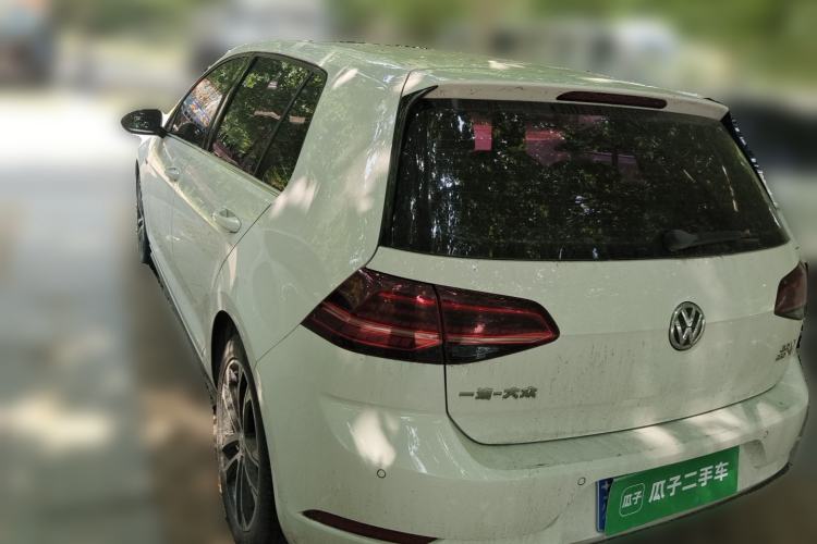 Used Volkswagen Golf 2018 280TSI Automatic R-Line Model Rear Left 45 Deg