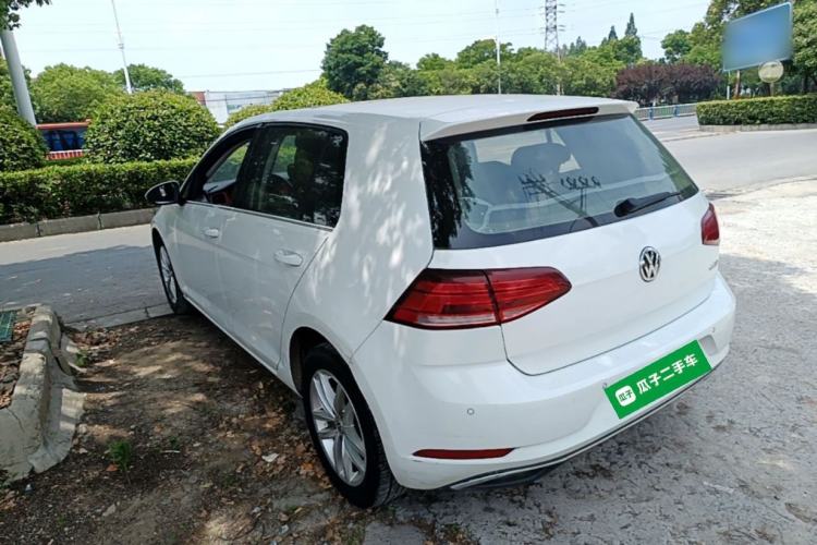 Used Volkswagen Golf 2018 230TSI Automatic Comfort Model Rear Left 45 Deg