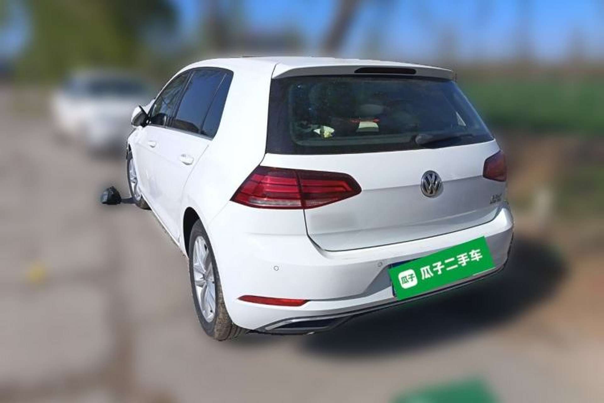 Used Volkswagen Golf 2018 230TSI Automatic Comfort Model Rear Left 45 Deg
