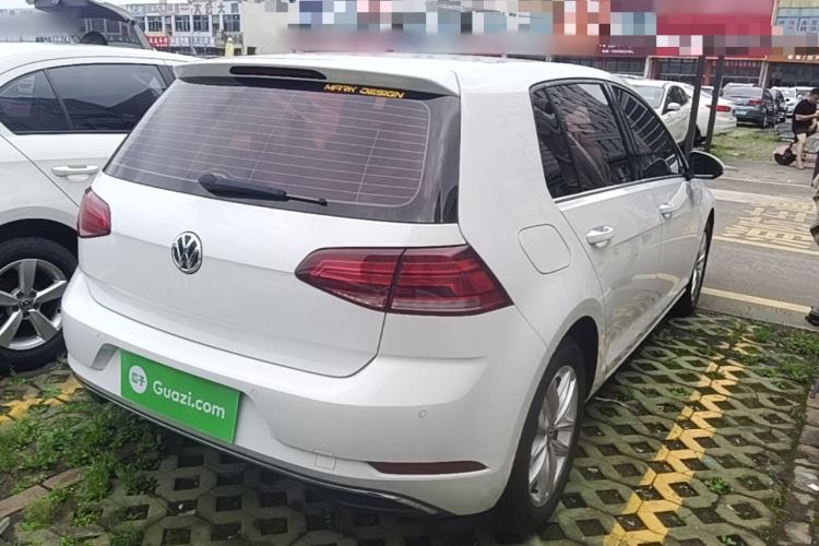 Used Volkswagen Golf 2018 230TSI Automatic Comfort Model Rear Right 45 Deg