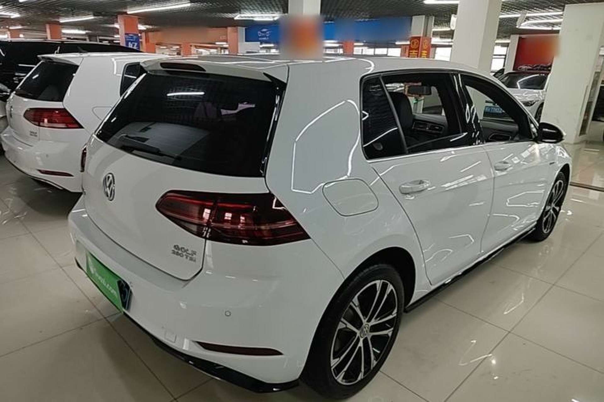 Used Volkswagen Golf 2018 280TSI Automatic R-Line Model Rear Right 45 Deg