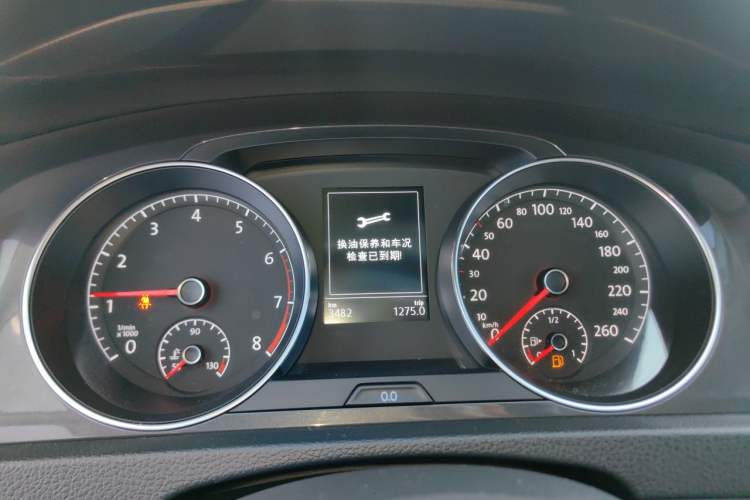 Used Volkswagen Golf 2018 230TSI Automatic Comfort Model Instrument Cluster