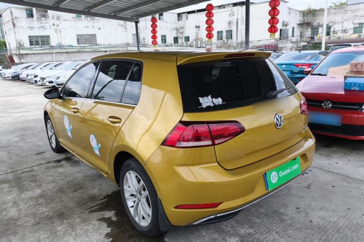 Used Volkswagen Golf 2018 1.6L Automatic Comfort Model Rear Left 45 Deg