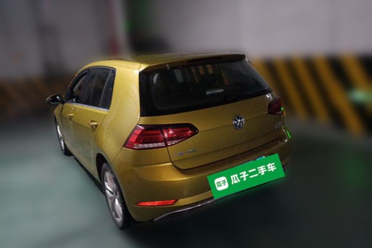 Used Volkswagen Golf 2018 180TSI Automatic Comfort Model Rear Left 45 Deg