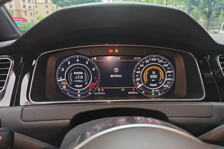 Used Volkswagen Golf 2019 280TSI DSG R-Line China VI Standard Instrument Cluster