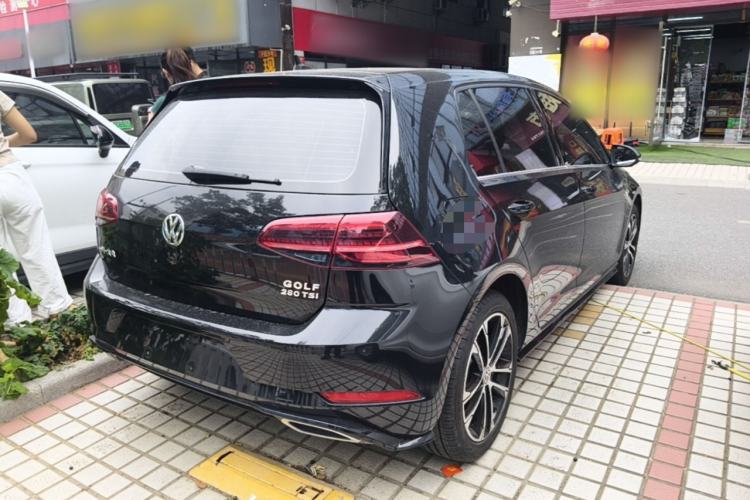 Used Volkswagen Golf 2019 280TSI DSG R-Line Model China V Standard Rear Right 45 Deg