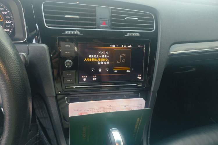 Used Volkswagen Golf 2019 280TSI DSG R-Line China VI Standard Audio And AC Panel