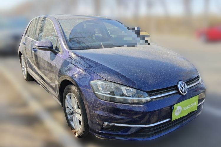 Used Volkswagen Golf 2019 280TSI DSG Comfort Version China VI Standard Front Right 45 Deg