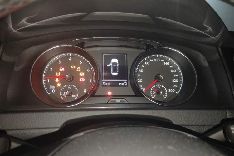 Used Volkswagen Golf 2019 280TSI DSG Luxury Version China VI Standard Instrument Cluster