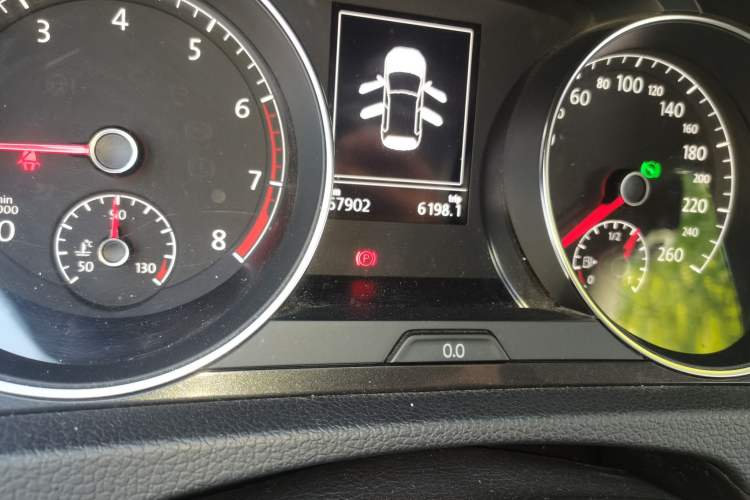 Used Volkswagen Golf 2019 280TSI DSG Comfort Version China V Standard Odometer Close Up