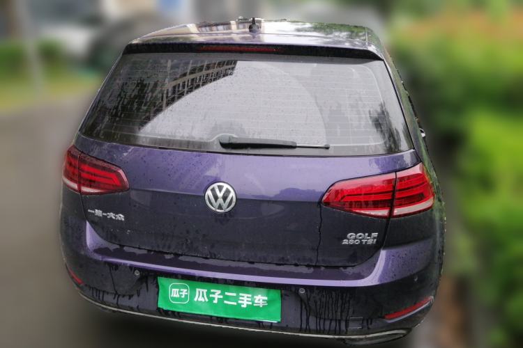 Used Volkswagen Golf 2019 280TSI DSG Comfort Version China VI Standard Rear