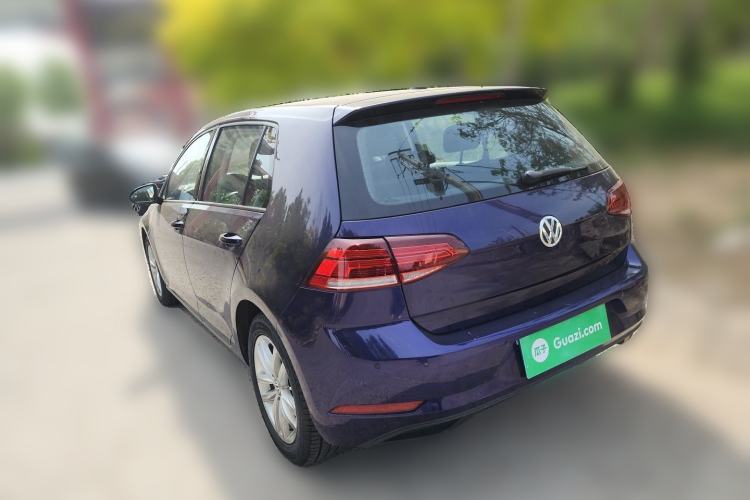 Used Volkswagen Golf 2019 280TSI DSG Comfort Version China VI Standard Rear Left 45 Deg