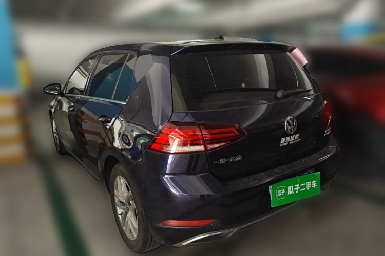 Used Volkswagen Golf 2019 280TSI DSG Comfort Version China V Standard Rear Left 45 Deg