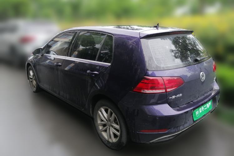 Used Volkswagen Golf 2019 280TSI DSG Comfort Version China VI Standard Rear Left 45 Deg