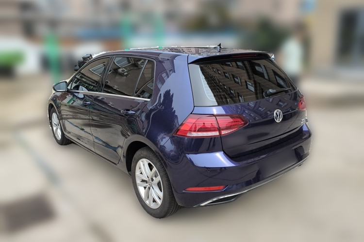 Used Volkswagen Golf 2019 280TSI DSG Comfort Version China VI Standard Rear Left 45 Deg