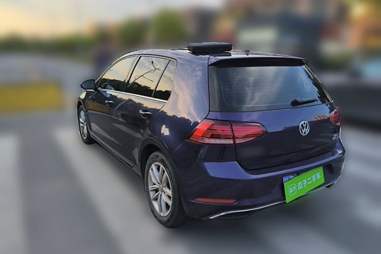 Used Volkswagen Golf 2019 280TSI DSG Comfort Version China V Standard Rear Left 45 Deg