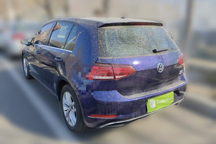 Used Volkswagen Golf 2019 280TSI DSG Comfort Version China VI Standard Rear Left 45 Deg