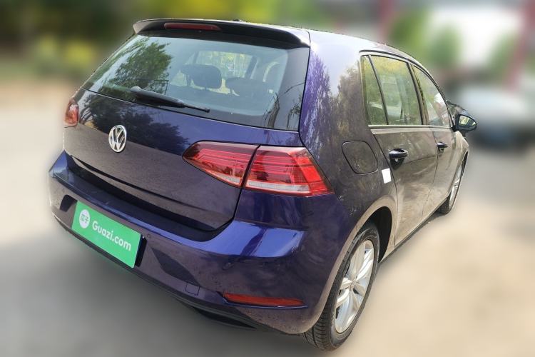 Used Volkswagen Golf 2019 280TSI DSG Comfort Version China VI Standard Rear Right 45 Deg