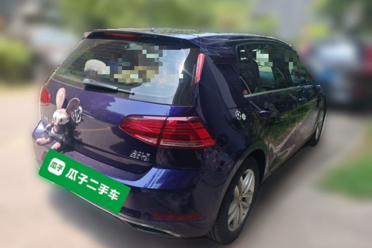 Used Volkswagen Golf 2019 280TSI DSG Comfort Version China V Standard Rear Right 45 Deg