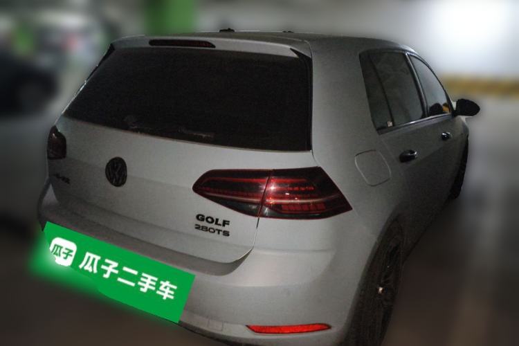 Used Volkswagen Golf 2019 280TSI DSG R-Line China VI Standard Rear Right 45 Deg