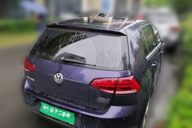 Used Volkswagen Golf 2019 280TSI DSG Comfort Version China VI Standard Rear Right 45 Deg