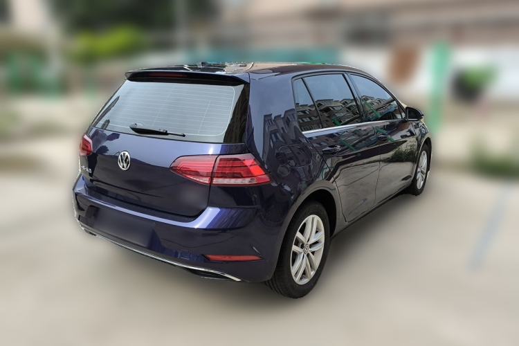 Used Volkswagen Golf 2019 280TSI DSG Comfort Version China VI Standard Rear Right 45 Deg