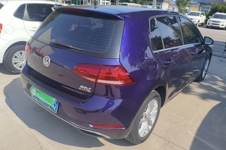 Used Volkswagen Golf 2019 200TSI DSG Comfort & Ambition Edition China VI Standard Rear Right 45 Deg