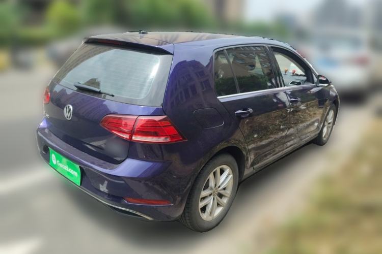 Used Volkswagen Golf 2019 280TSI DSG Comfort Version China V Standard Rear Right 45 Deg