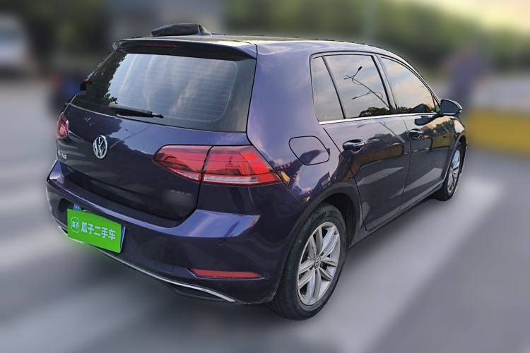 Used Volkswagen Golf 2019 280TSI DSG Comfort Version China V Standard Rear Right 45 Deg