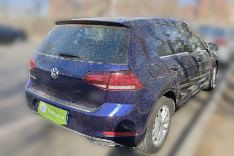 Used Volkswagen Golf 2019 280TSI DSG Comfort Version China VI Standard Rear Right 45 Deg