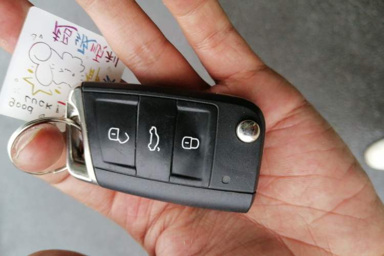 Used Volkswagen Golf 2019 280TSI DSG Comfort Version China VI Standard Vehicle Key