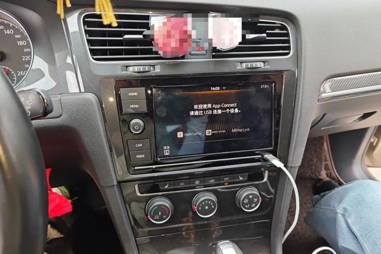 Used Volkswagen Golf 2019 280TSI DSG Luxury Version China V Standard Audio And AC Panel