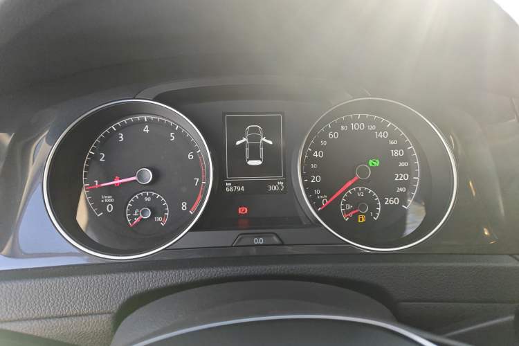 Used Volkswagen Golf 2019 280TSI DSG Comfort Version China V Standard Instrument Cluster