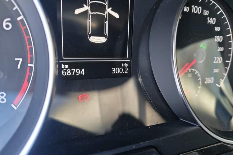 Used Volkswagen Golf 2019 280TSI DSG Comfort Version China V Standard Odometer Close Up